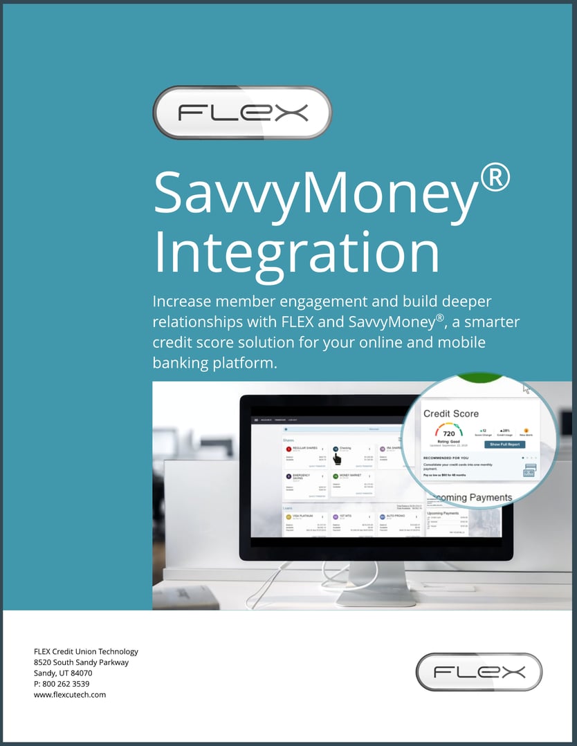 FLEX and SavvyMoney® Integration eGuide
